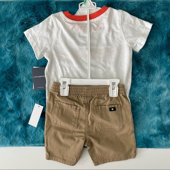 Lucky Brand Toddler Boy Outfit Size 18 Months - Picture 7 of 11